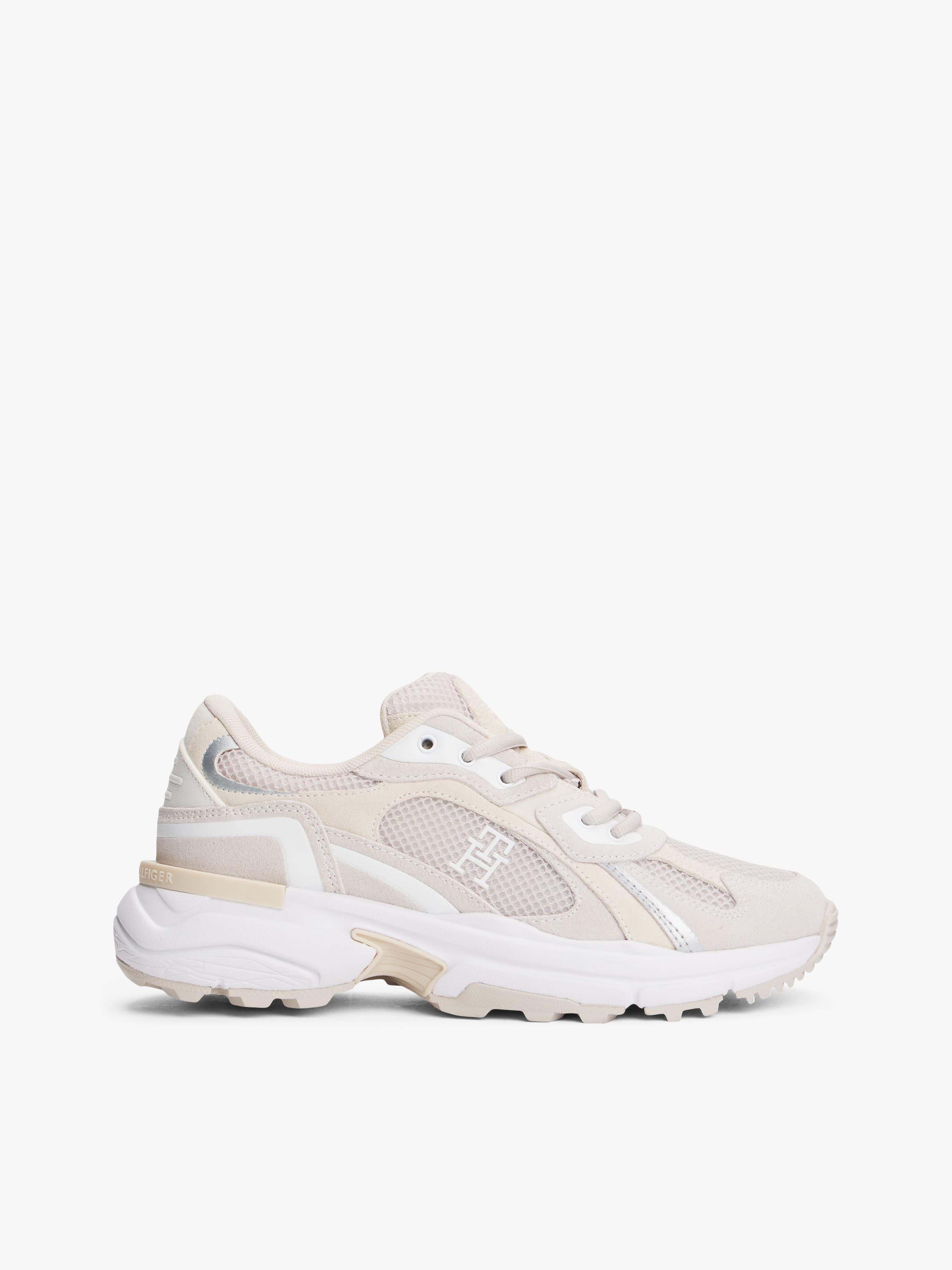 Th Monogram Mesh Panel Cleat Trainers
