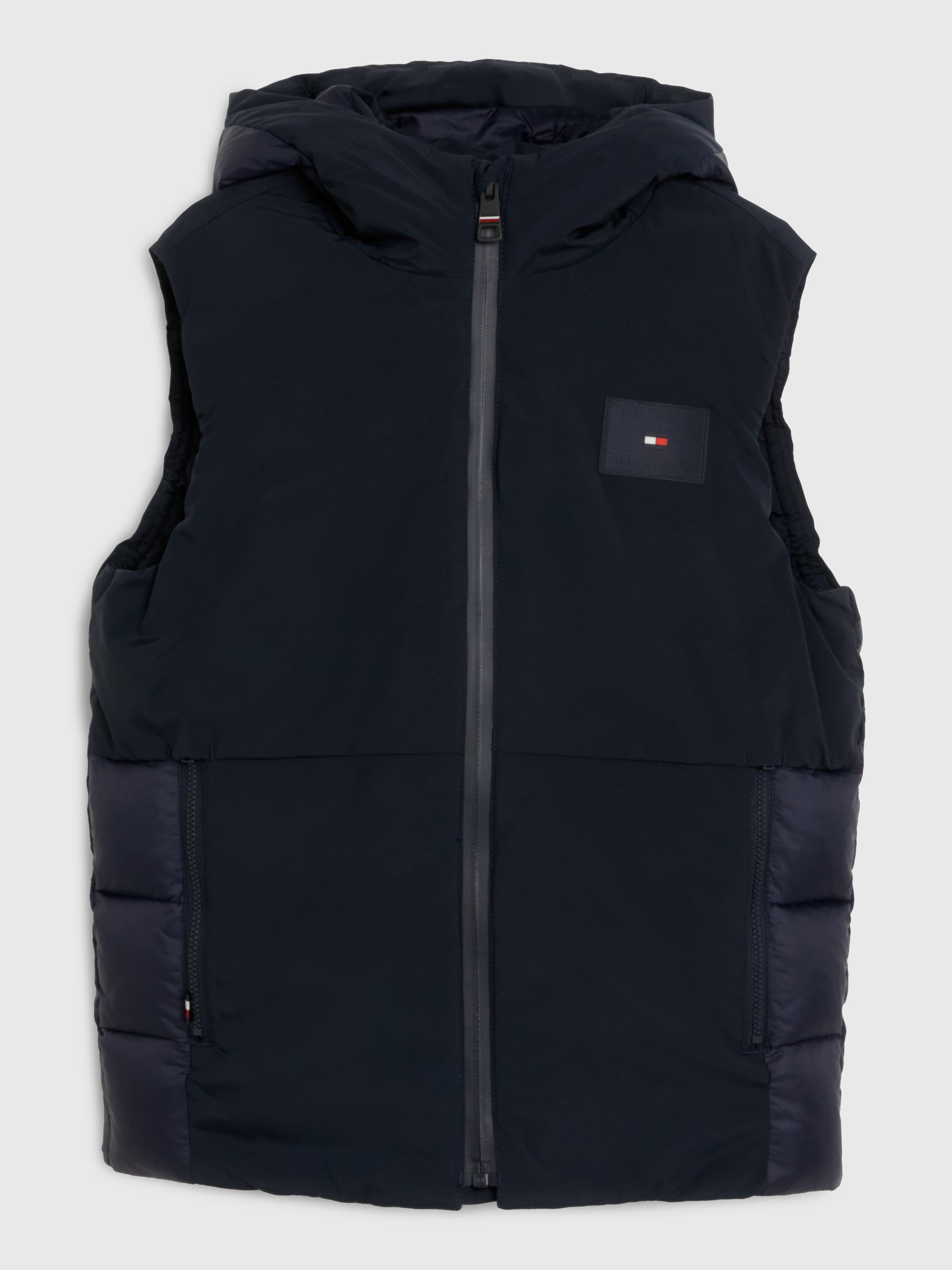 Essential Mixed Texture Padded Vest