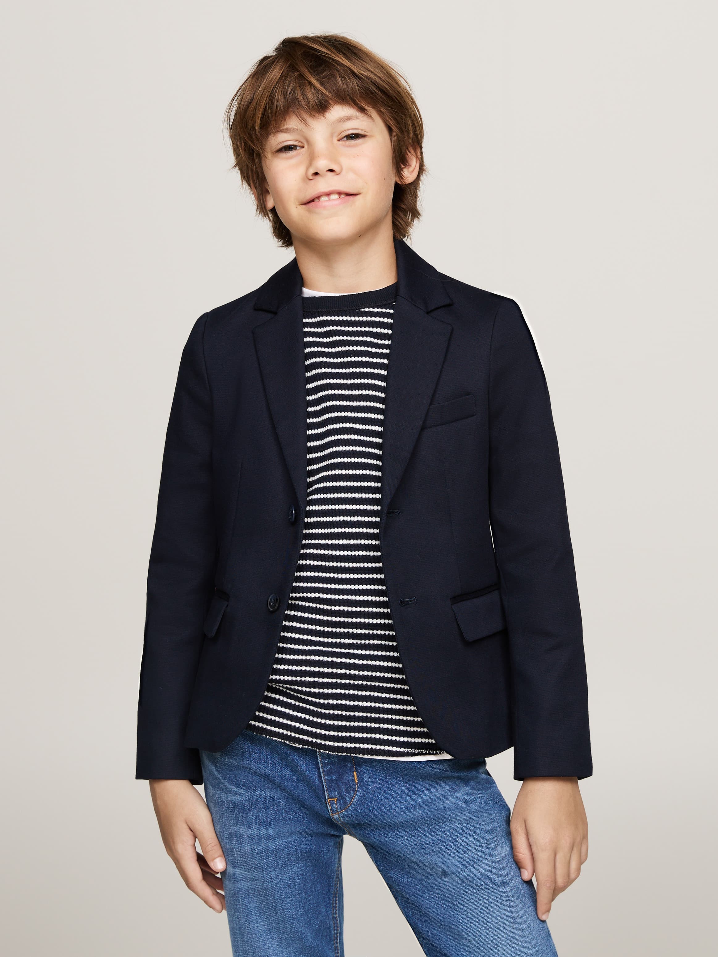 Single Breasted Woven Blazer