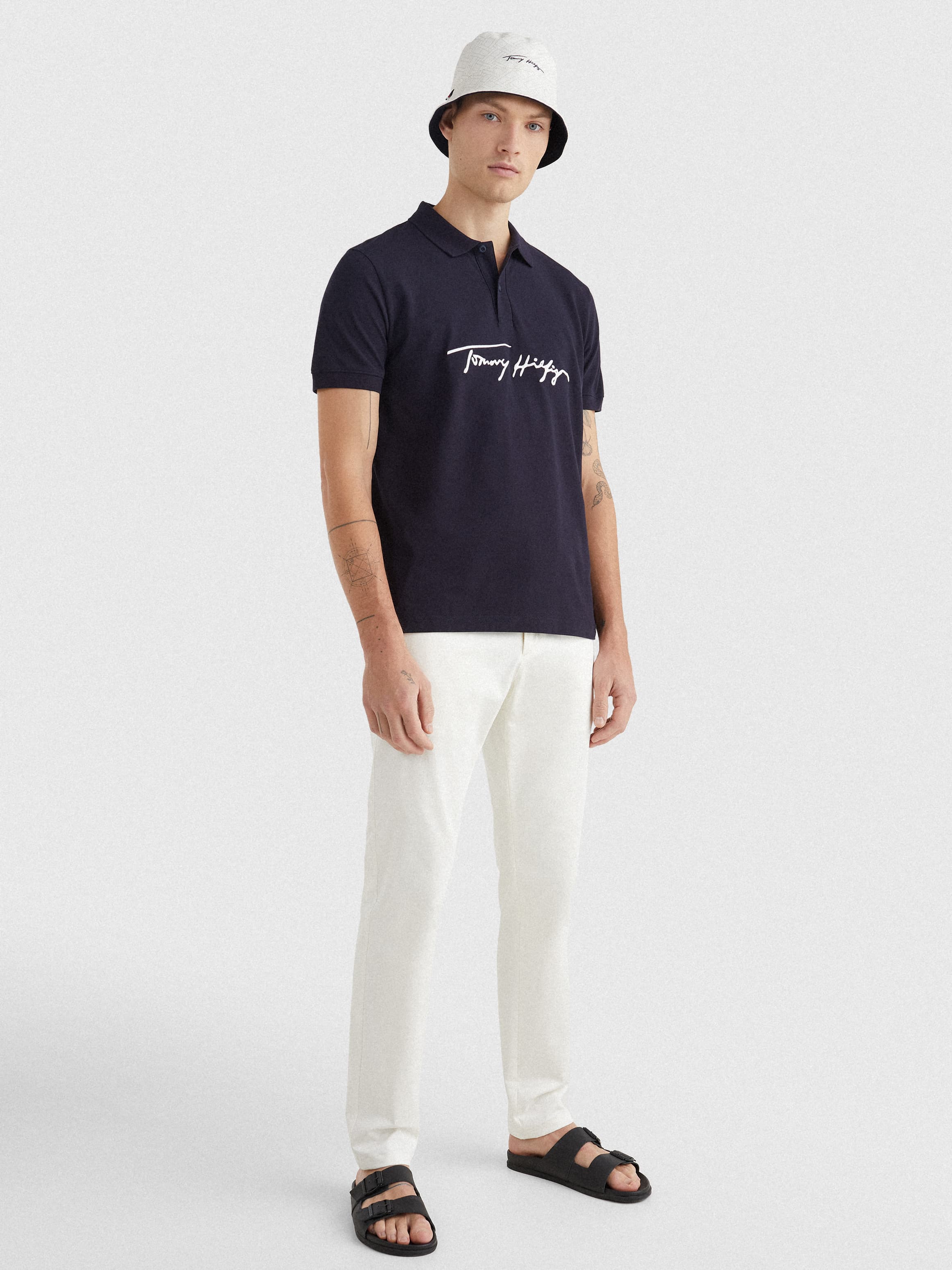Signature Logo Regular Fit Polo