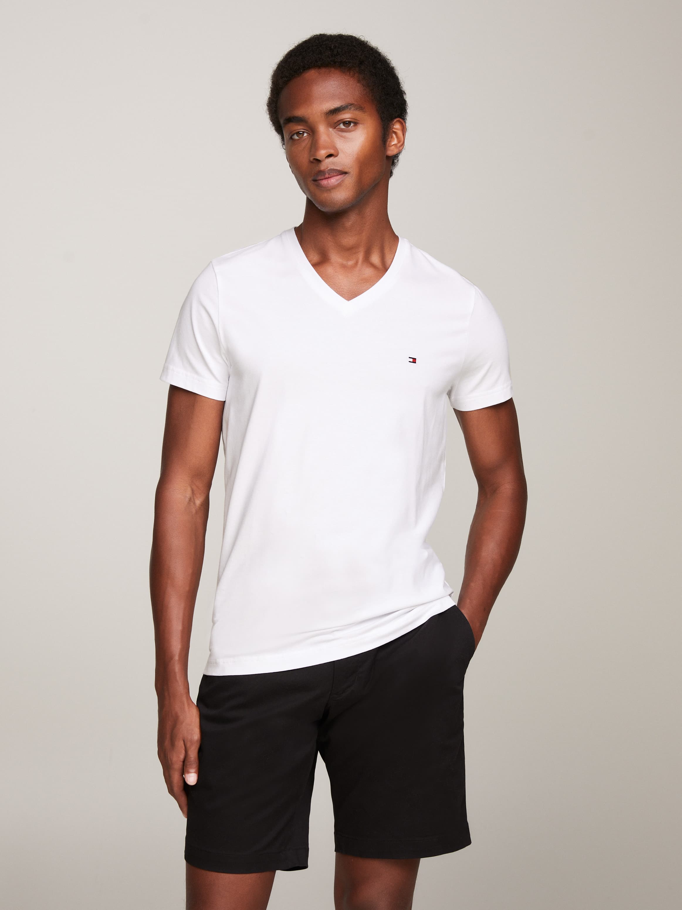 Core Stretch Slim Fit V-Neck T-Shirt