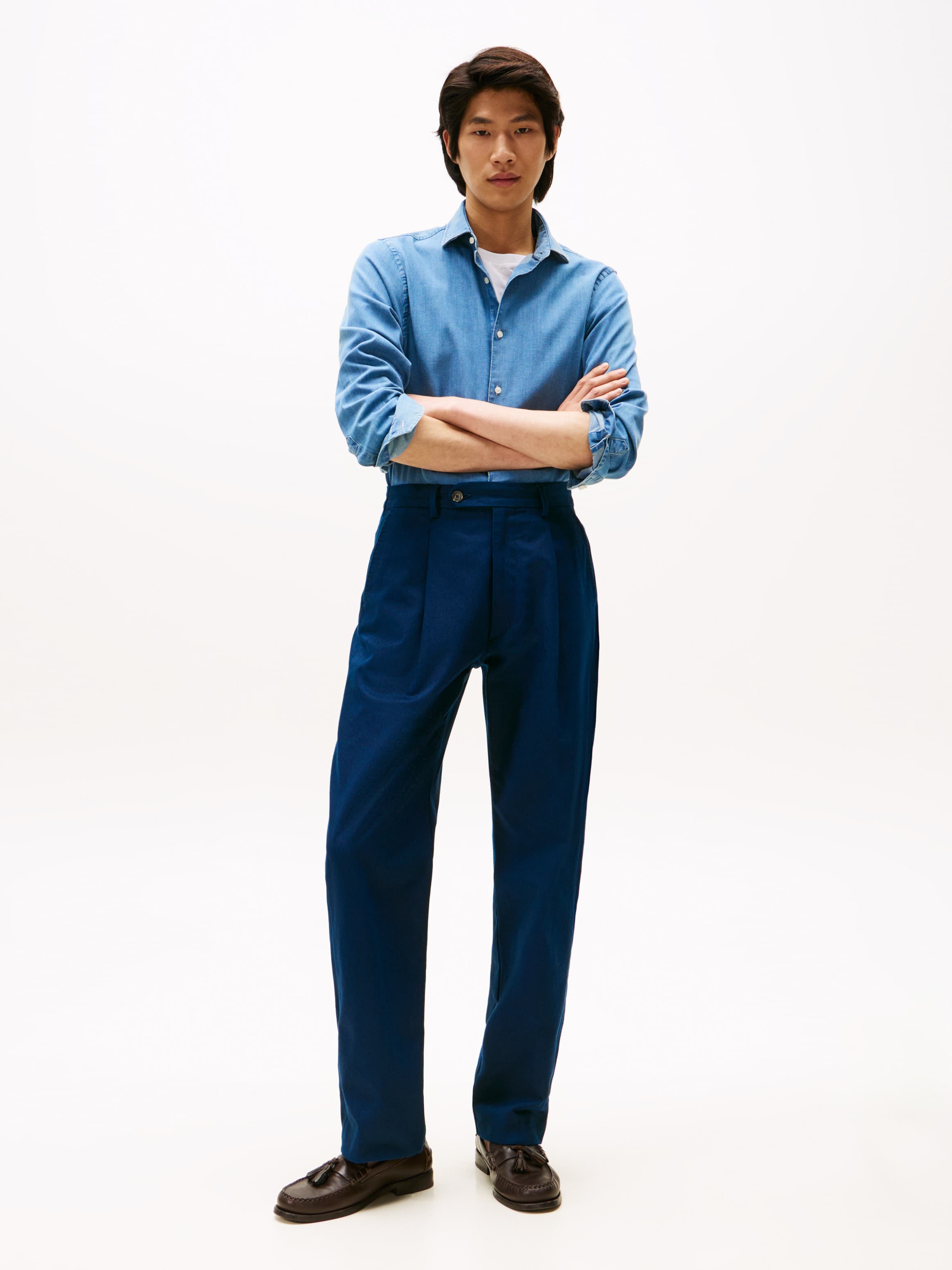 Smart Casual Wide Leg Trousers