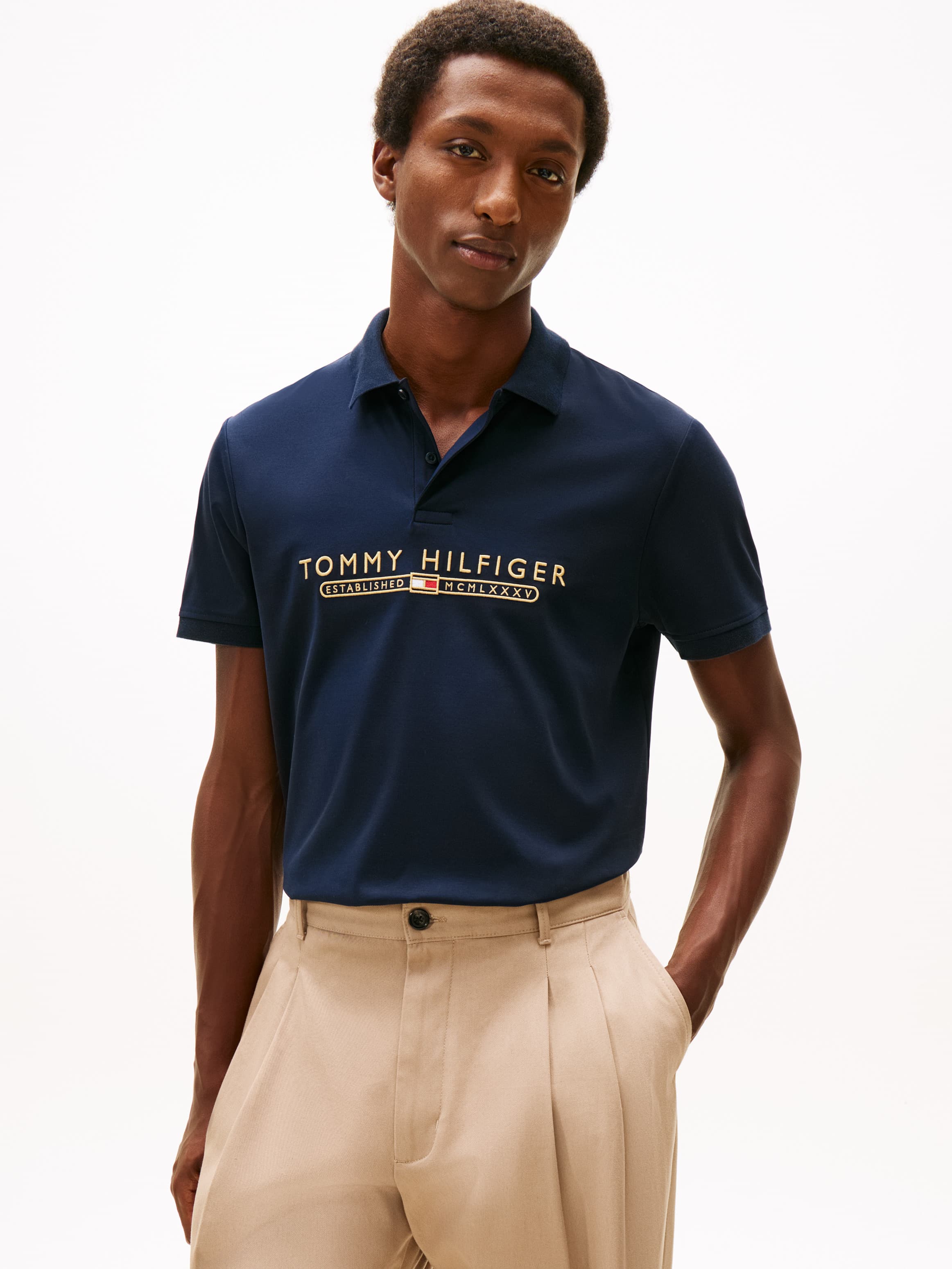 Icon Lux Interlock Short Sleeve Polo T-Shirt