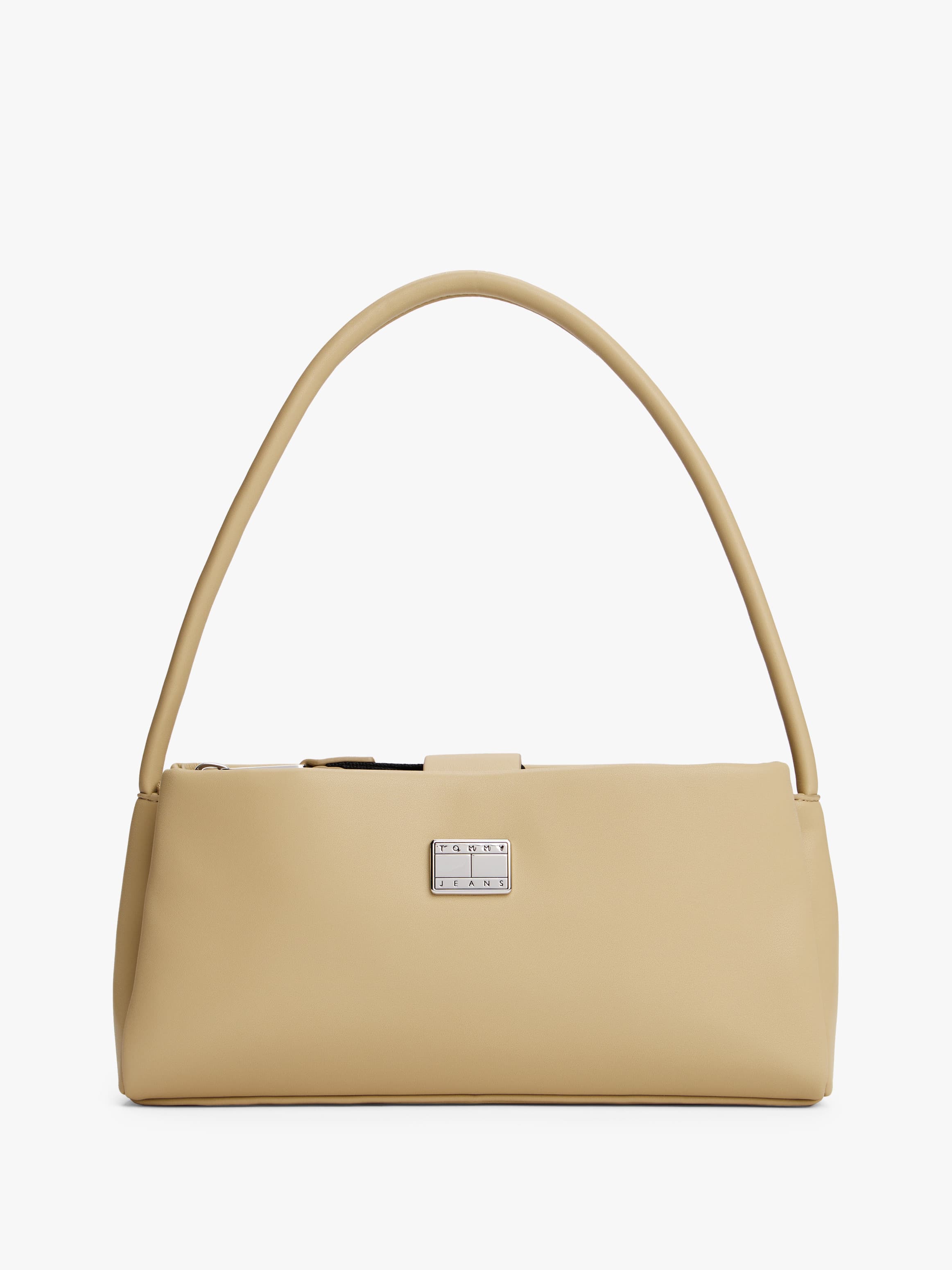 Logo Plaque Shoulder Bag