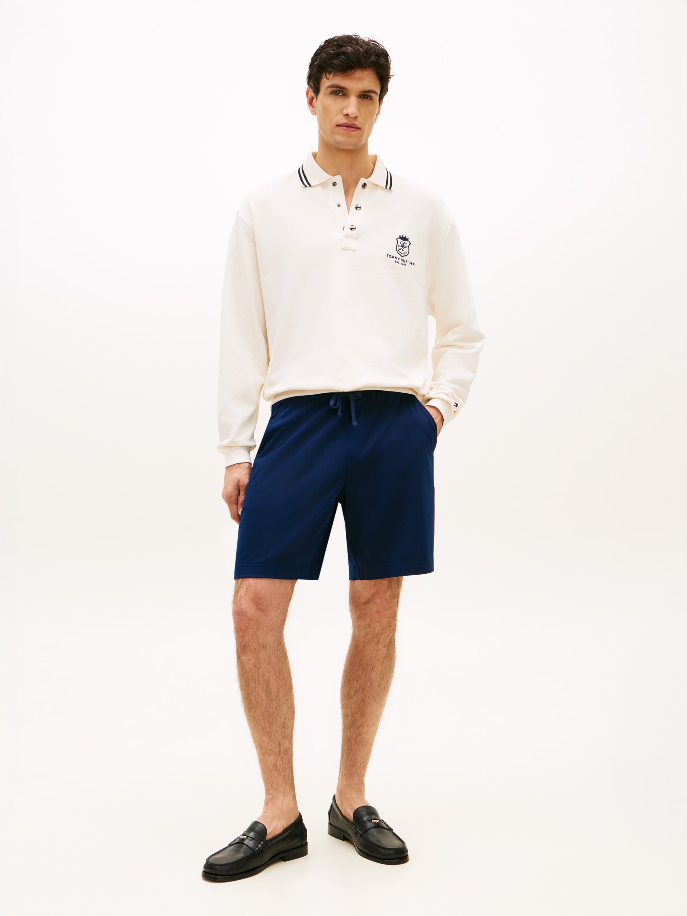 Interlock Knit Sweat Shorts